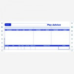 Sage Compatible Pay Advice 2-Part Pack of 1000