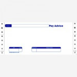 Sage Compatible Security Pay Advice 3-Part Pack of 1000