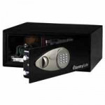 SentrySafe Medium Laptop Size Electronic Lock Security Safe X075, Black, Each