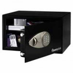 SentrySafe Laptop Size Electronic Security Safe with Security Cable Black, Each