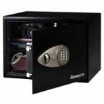 SentrySafe Premium Laptop Size Electronic Lock Security Safe, Black, Each