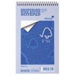 Silvine FSC Certified Shorthand Notebook. Pack of 10