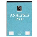 Silvine Analysis Pad, A4 8 Column, (002), Pack of 3