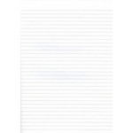 A4 Silvine Ruled Paper (Loose Sheets), Pack of 50
