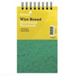 Silvine Shorthand Book, 5 x 8''(203 x 127mm), Feint Ruled, Pack of 6