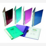 Snopake Clamp Binder Assorted Colours 12790 Pack of 10