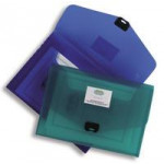 Snopake Polycase Electra Wallet, Foolscap, Pack of 5 (SK14037)