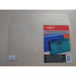 Snopake Polyfile Resealable Wallet File. Foolscap. Clear. Each