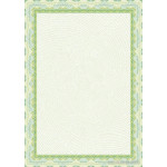 Decadry Certified Paper For Certificates - Green Spiral