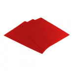 Polypropylene Cut Back Folders. Red. Pack of 10