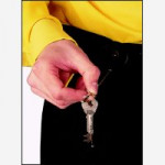 KEY REEL BELT LOOP & SPRING CLIP