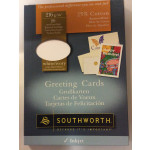 Southworth Greeting cards, Pack of 20 (cards / envelopes / seals)