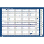 Sasco Compact Year Planner Unmounted Landscape 2019