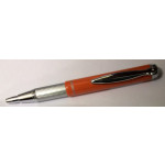 Zebra Telescopic Brights Expandable Ball Pen, Orange Barrel