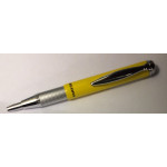 Zebra Telescopic Brights Expandable Ball Pen, Yellow Barrel