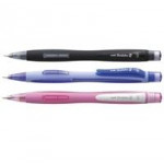 Uni Shalaku Mechanical Pencil with 2 HB 0.5mm Nano Dia leads. Pack of 5