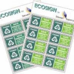 Save Energy Stickers 46x23mm Self Adhesive, Each