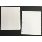 US Letter Size Dividers