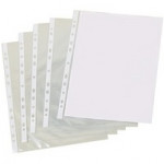 US Letter Size Punched Pockets