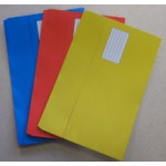Extreme Value Brightly Coloured Document Wallets, Foolscap, Pack of 3 Assorted Colours