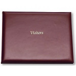 Finecell Leather Visitors Book