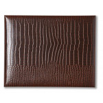 Crocodile Grain Leather Visitors Book