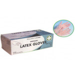 WALLACE Disposable Latex Gloves.
