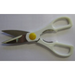 Multi Purpose Scissors, White, 8 Inch