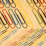 Essentials Coloured Paperclips
