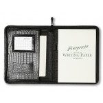 Crocodile Grain Leather Writing Case