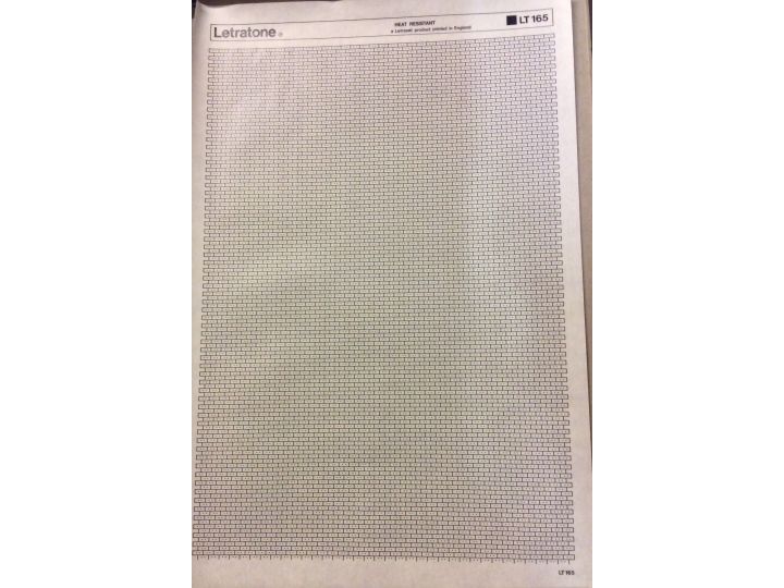 Letraset Letratone 165