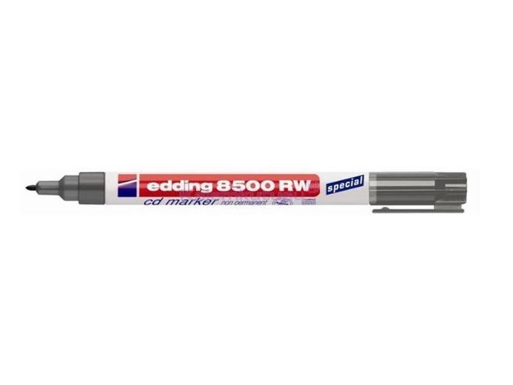 Edding 8500RW CD Marker Non-Permanent, Black