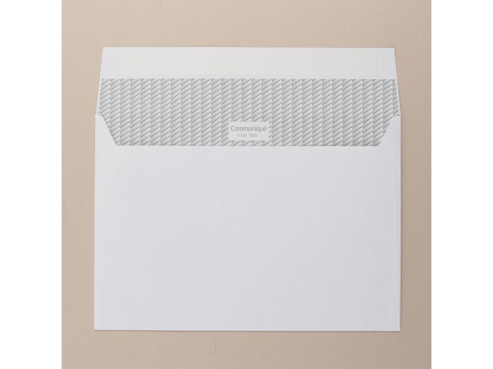 Communiqué Peel and Seal Envelopes White 100gsm C5 (229 x 162mm) Pack of 500