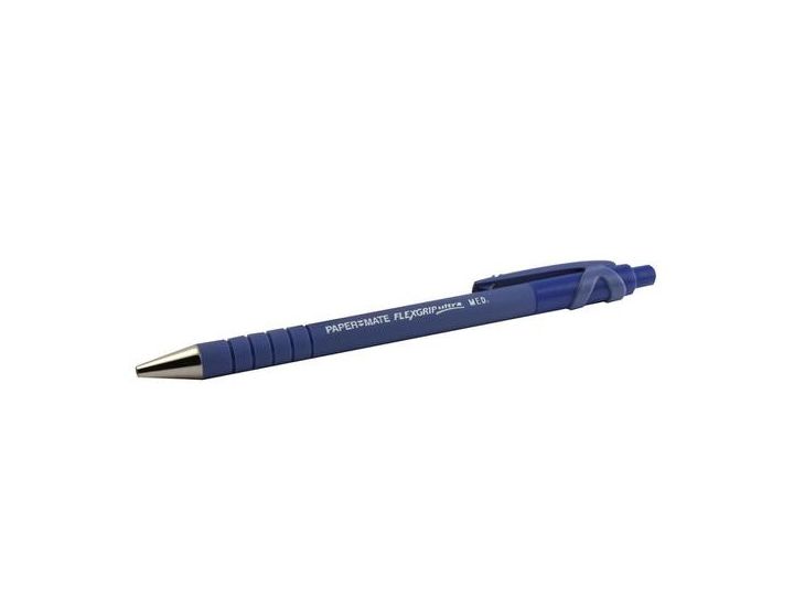Paper Mate FlexGrip Ultra Retractable Ballpoint Pen Medium Blue