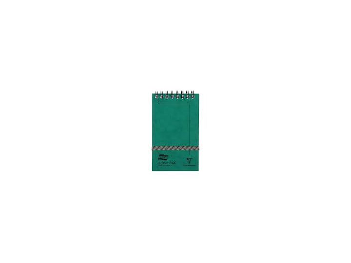 Clairefontaine Europa Minor Pad, 127 x 76mm, Lined Paper, Green Cover
