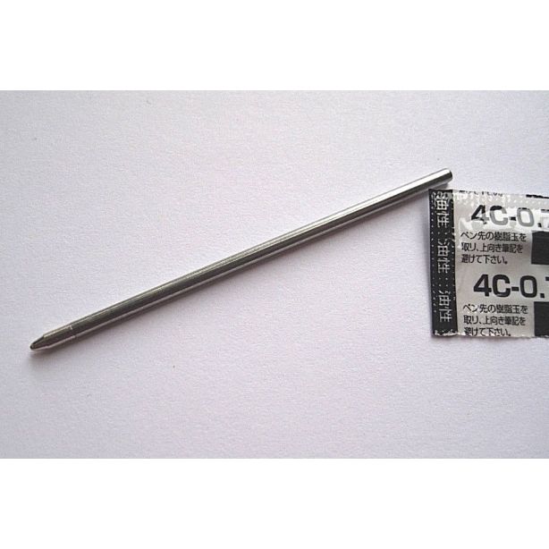 Zebra Ballpoint Pen Refill 4C 0.7mm, Black