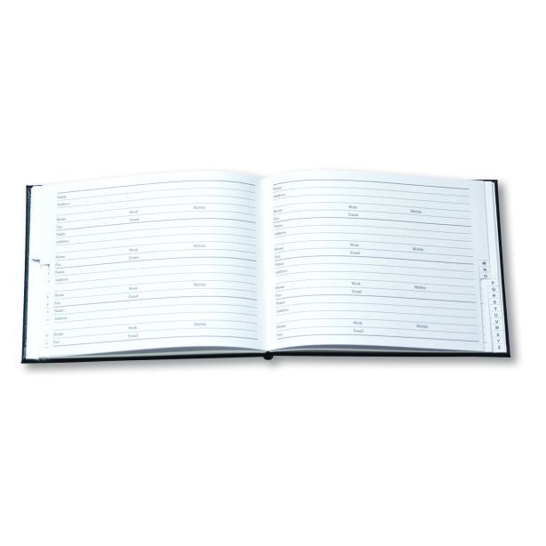 Montana Grain Leather 152x203mm Address & Telephone Book, Green