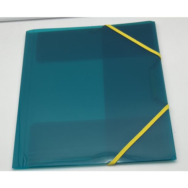 Snopake Filelastic A4 Electra Green, Yellow Elastic