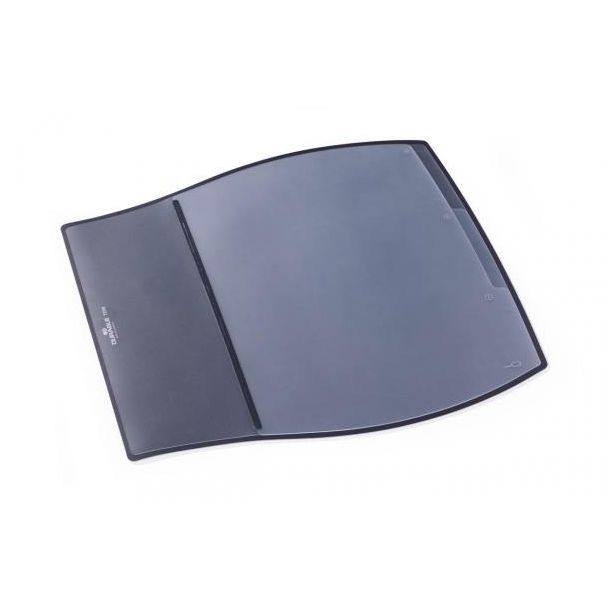  Durable Desk Pad Work Pad Grey 390x440mm with transparent cover 