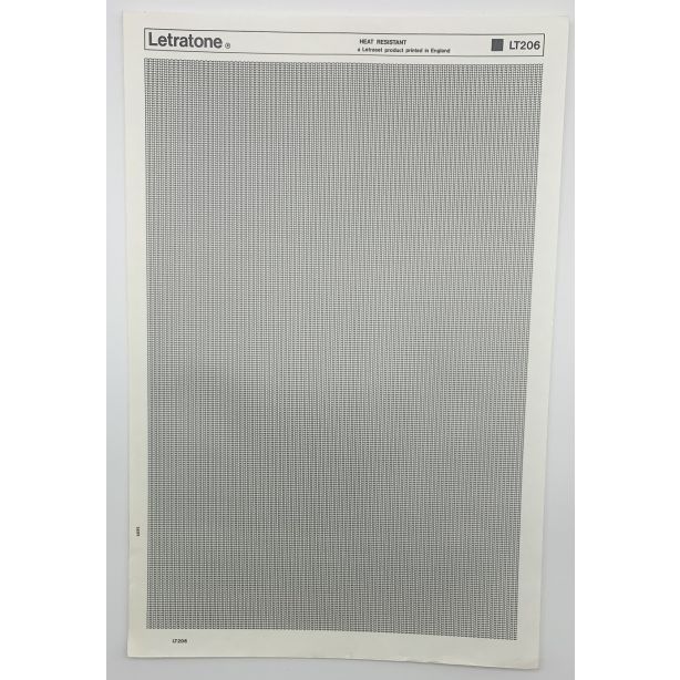 Letraset Letratone 206
