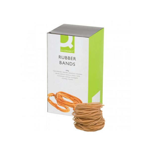  Q Connect Rubber Bands No. 33 88.9 x 3.2mm, 500g
