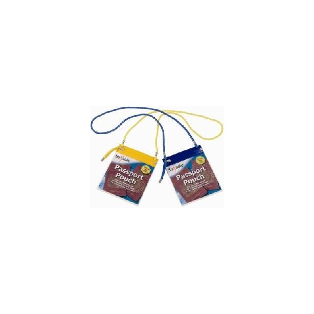Snopake Passport Pouch with Neck Cord, 150 x 135mm, Clear