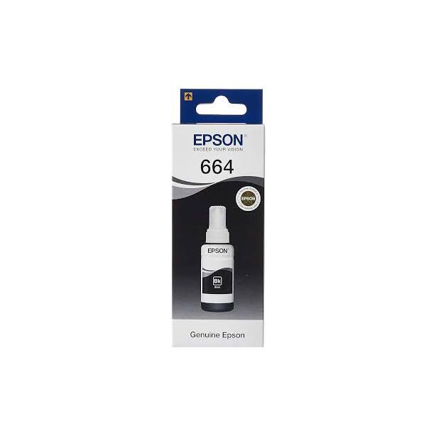 Epson T664 Black Ink Bottle