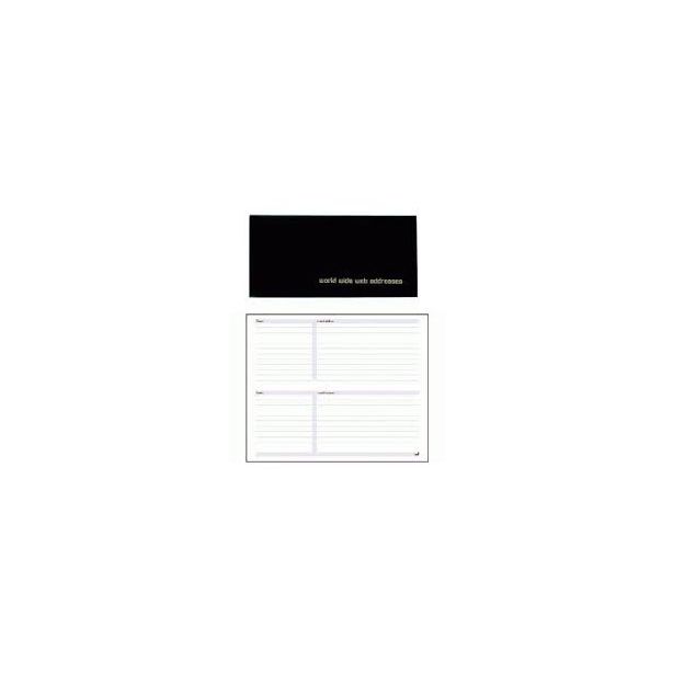 Dataday Email / Web Address Book, Black
