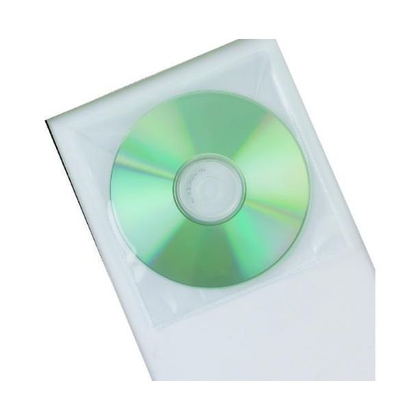 Q Connect CD Envelope Polyproylene, Pack of 50