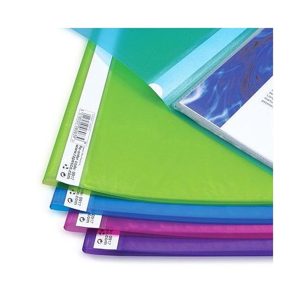 Rapesco Project Display Book 10 Pocket Aqua