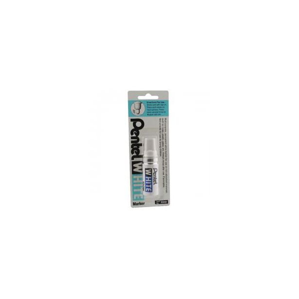 Pentel White Marker, Bullet Tip