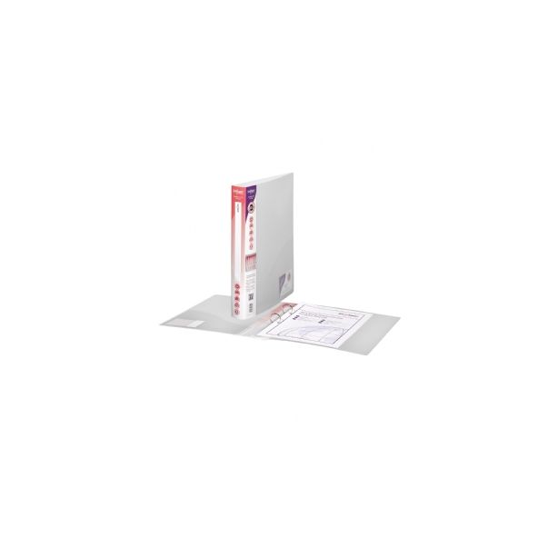 Snopake RingBinder 2-Ring A4 (25mm capacity) Classic Clear Pack of 10