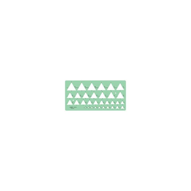 Linex Triangle Template 235x116mm