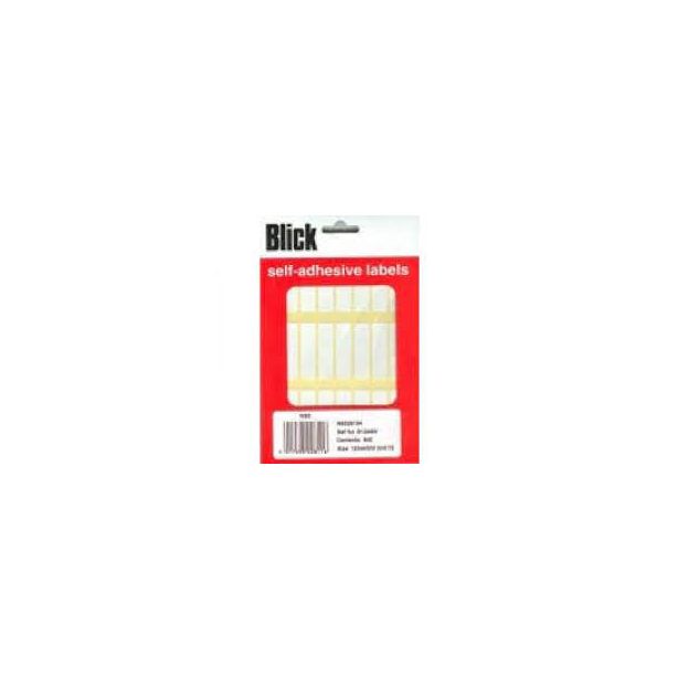 Blick White Labels Size 12x44mm Pack of 840